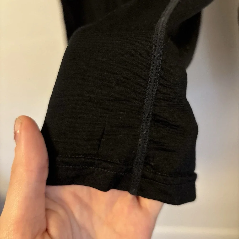 Smartwool Men's 100% Merino Wool Sport 150 1/4 Zip XXL Base Layer Black -‎ Desc
